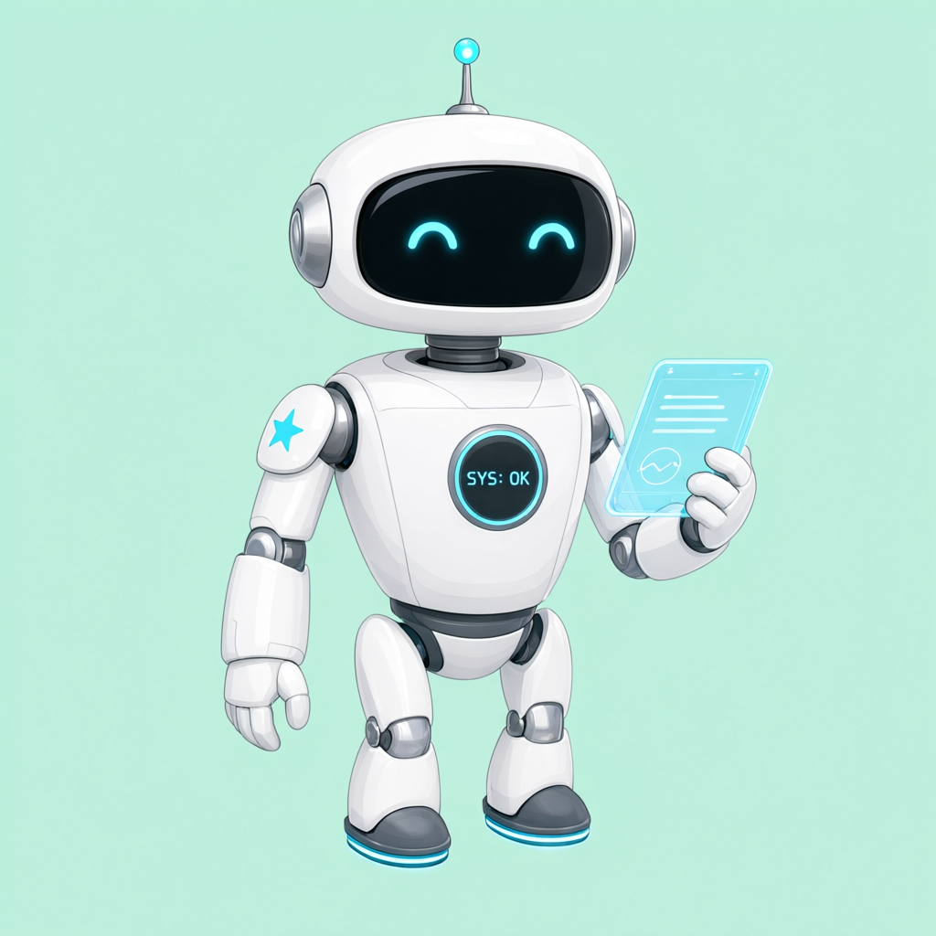 robot assistant character